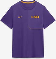 Nike Men's Nike Purple LSU Tigers 2026 Sideline UV Dri-FIT Coaches Shirt