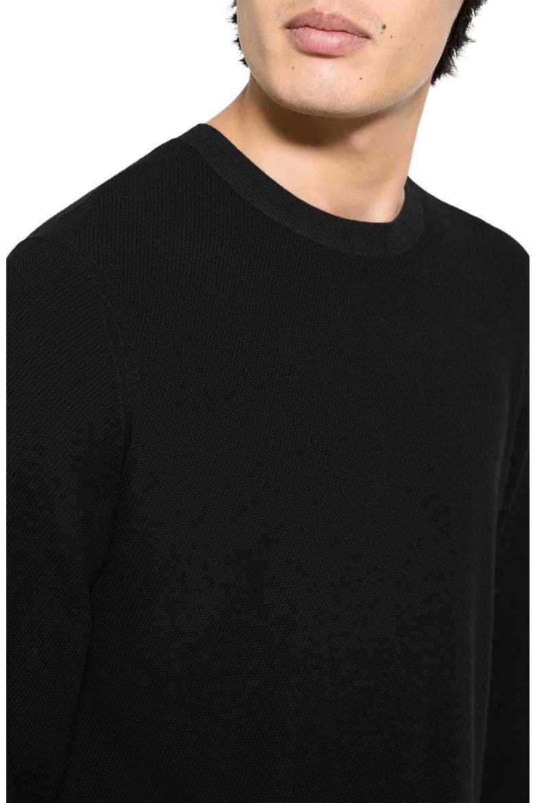 Riland Crewneck Sweater, Alternate, color, BLACK - 001