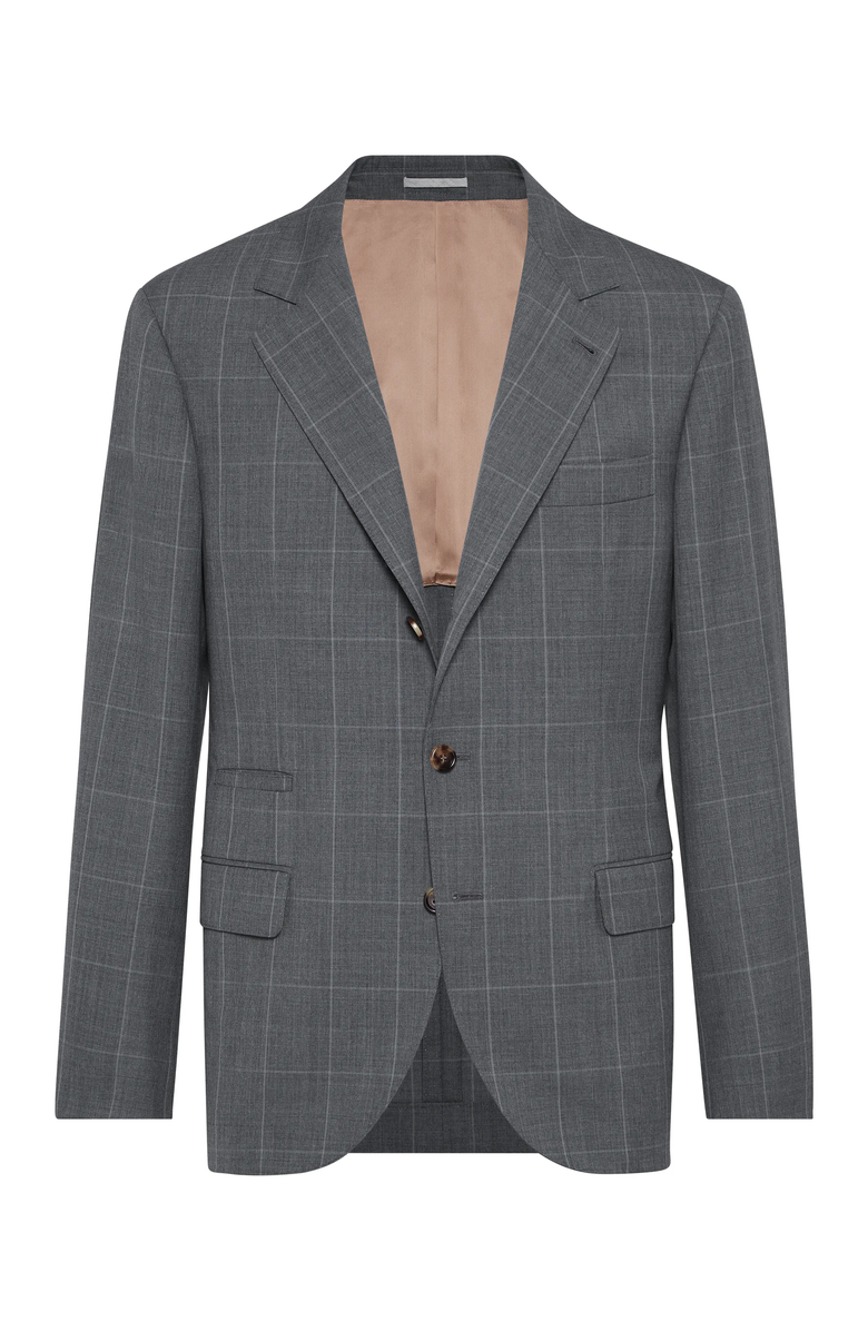 Brunello Cucinelli Virgin wool blazer, Main, color, 