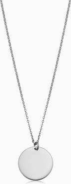 Oradina 14K Gold Manhattan Pendant Necklace