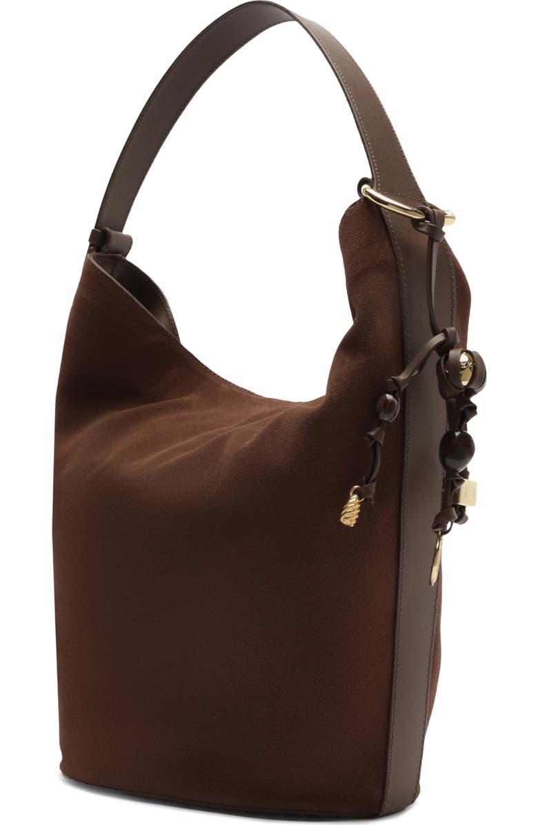 Arezzo Large Simone Suede Hobo Bag, Alternate, color,