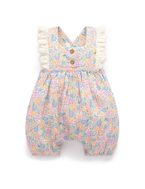 Floral Frilly Romper