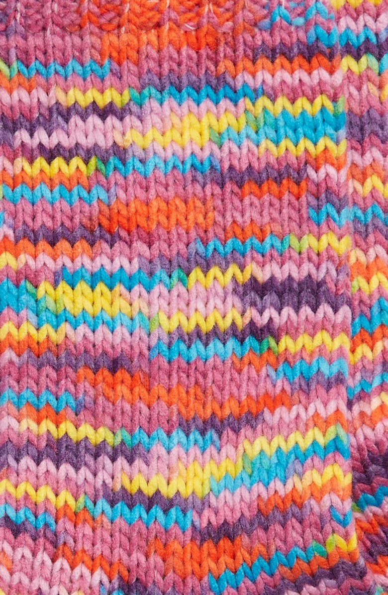 Kurt Geiger London Be Kind Rainbow Crew Socks, Alternate, color,