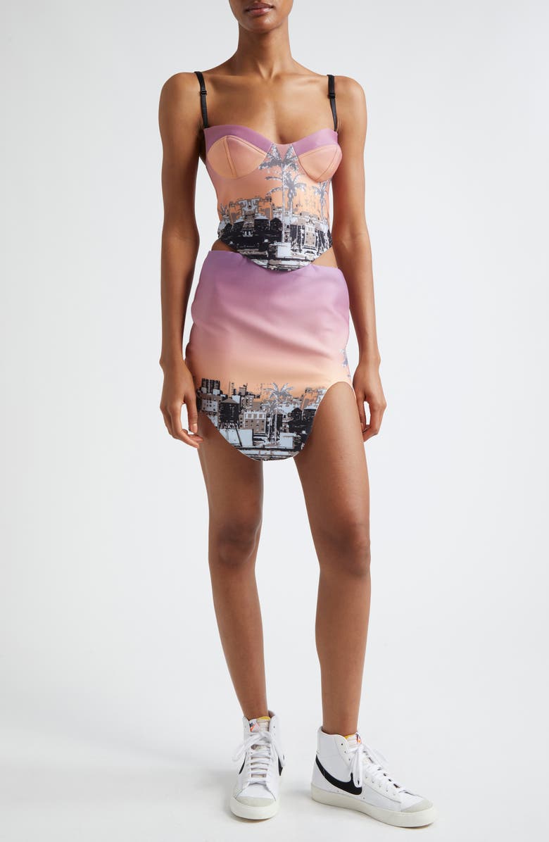 Sammy B Bustier Top, Alternate, color, Pink