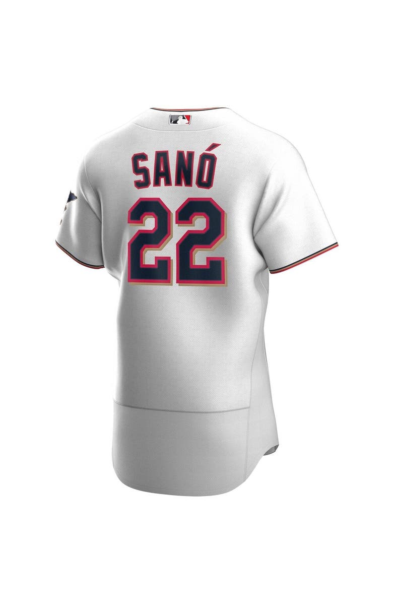 Nike Men's Nike Miguel Sano White Minnesota Twins Home Authentic Player Jersey, Alternate, color, 