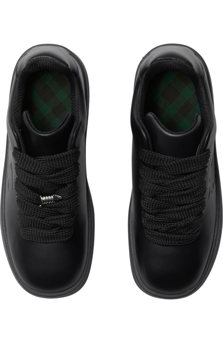 Burberry Leather Box Sneakers, Alternate, color,