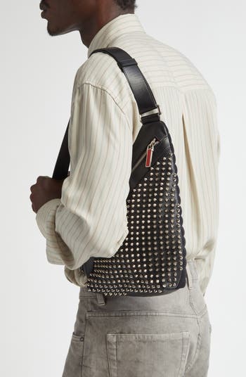 Christian Louboutin Funky Empire Spike Sling Bag | Nordstrom