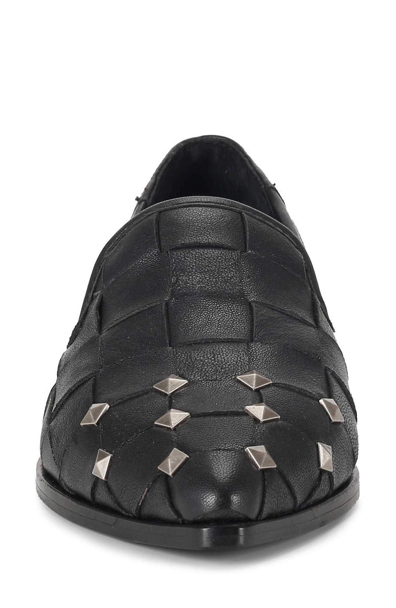 Frye Kenzie Studded Loafer, Alternate, color, 