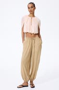 H&M Crinkled Balloon Trousers
