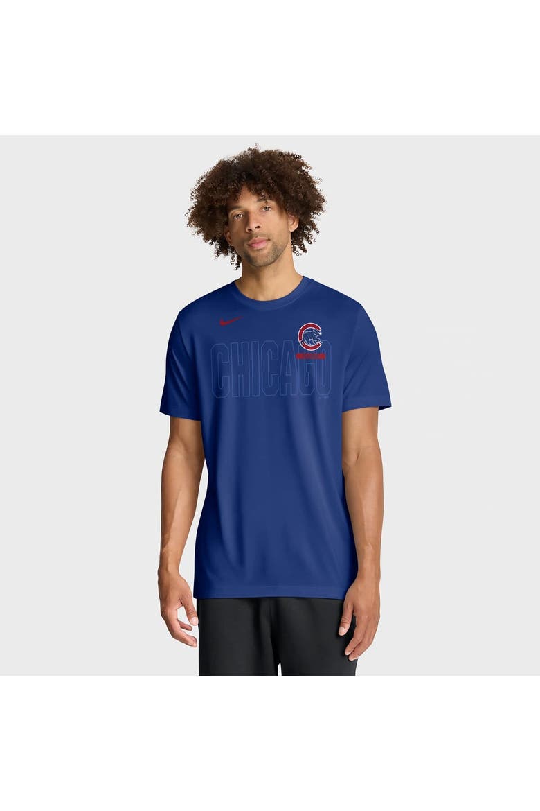Men's Nike Royal Chicago Cubs Knockout Team Legend Dri-FIT T-Shirt, Main, color, Royal