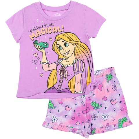 T-Shirt & French Terry Shorts Set (Toddler, Little Kid & Big Kid)