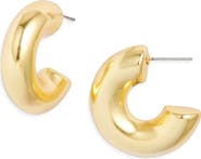 Karine Sultan Big Bubble Hoop Earrings
