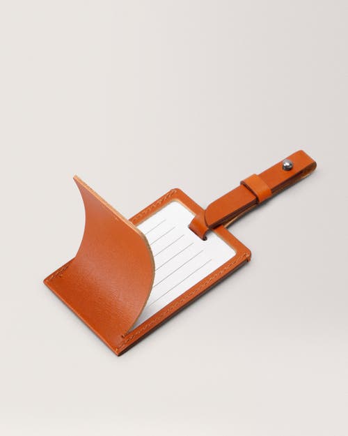 Carl Friedrik The Luggage Tag In Cognac