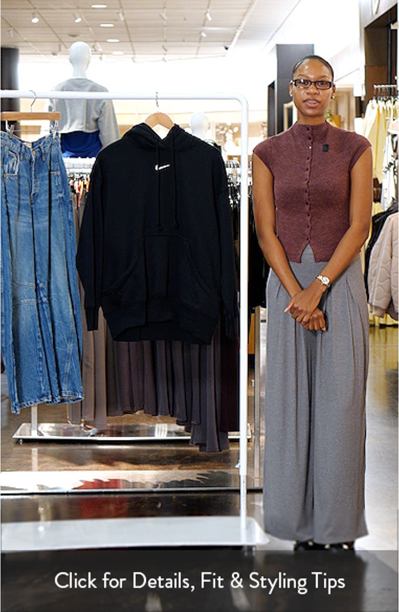 Sportswear Phoenix Fleece Oversized Pullover Hoodie, sales video thumbnail