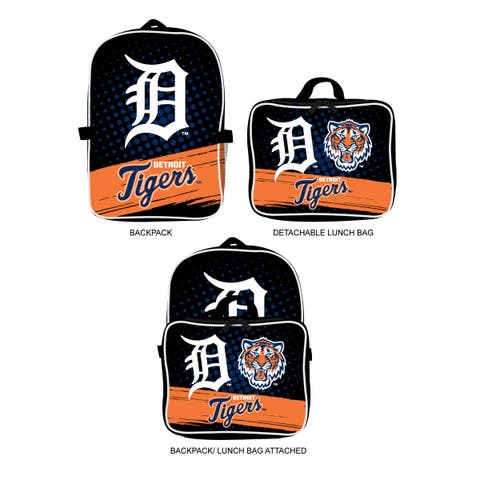 Detroit Tigers Backpack & Lunch Box 2-Piece Set