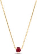 Bony Levy El Mar Ruby Pendant Necklace
