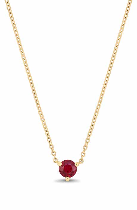 Bony Levy El Mar Ruby Pendant Necklace