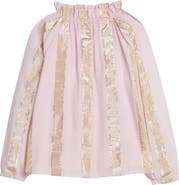 BISBY Kids' Shimmer Stripe Tory Top