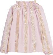 BISBY Kids' Shimmer Stripe Tory Top