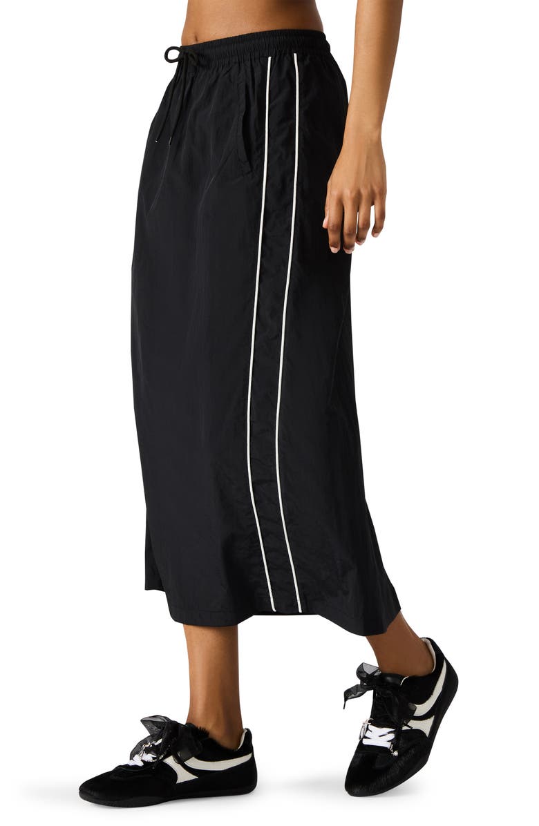 Steve Madden Danielle Piped Drawstring Waist Skirt, Alternate, color, 
