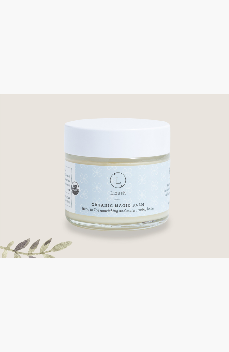 Lizush Organic Nourishing and Moisturizing Magic Balm, Alternate, color, NO COLOR