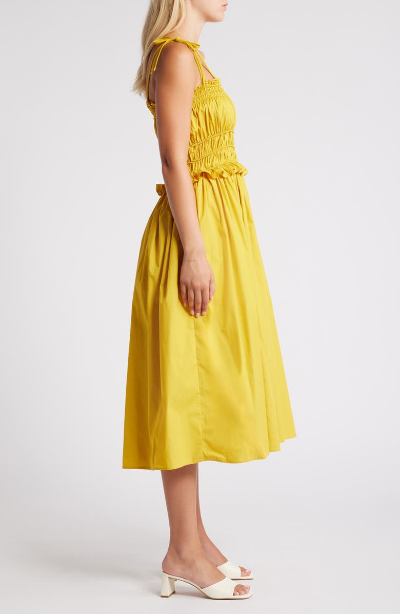 En Saison Cotton Poplin Sundress, Alternate, color,
