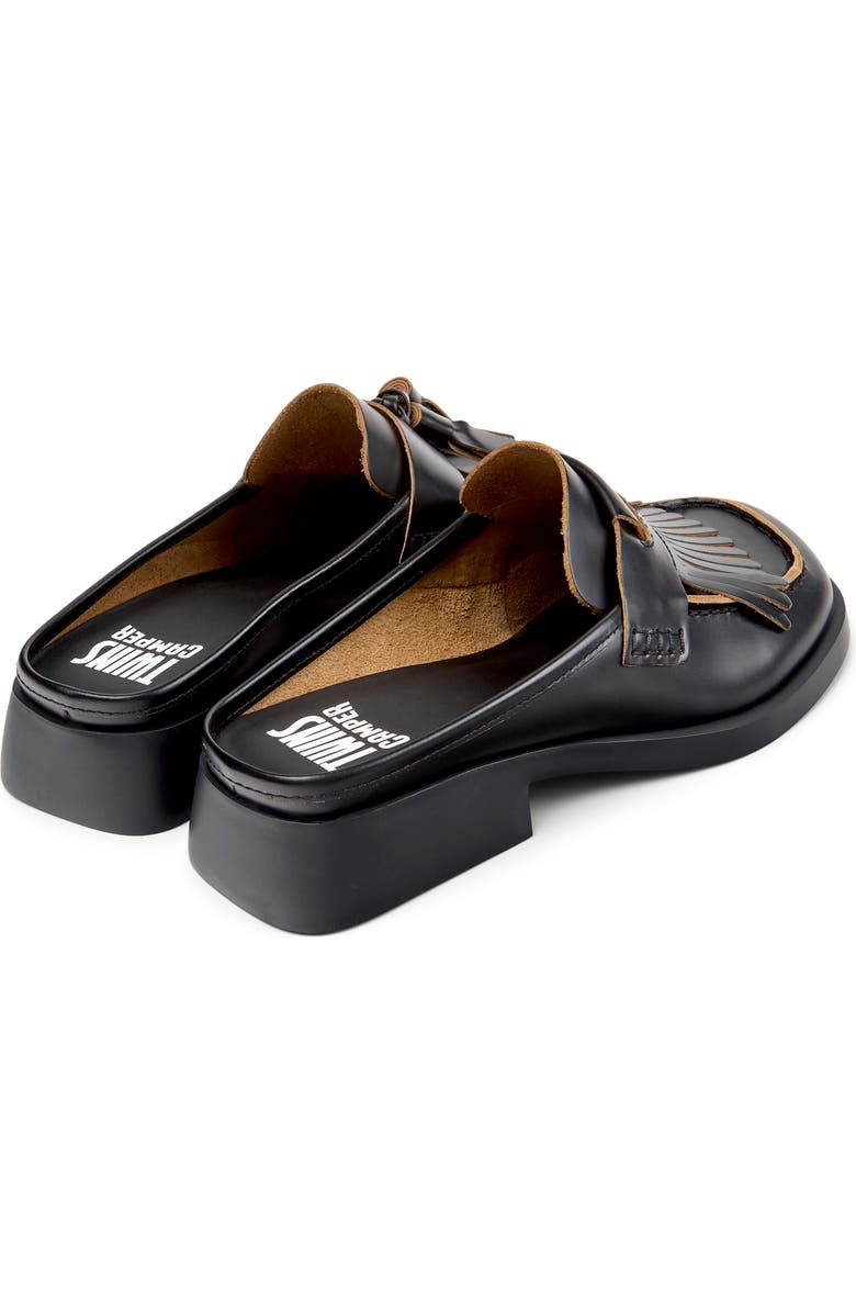Camper Donna Twins Mismatch Mule, Alternate, color, Black