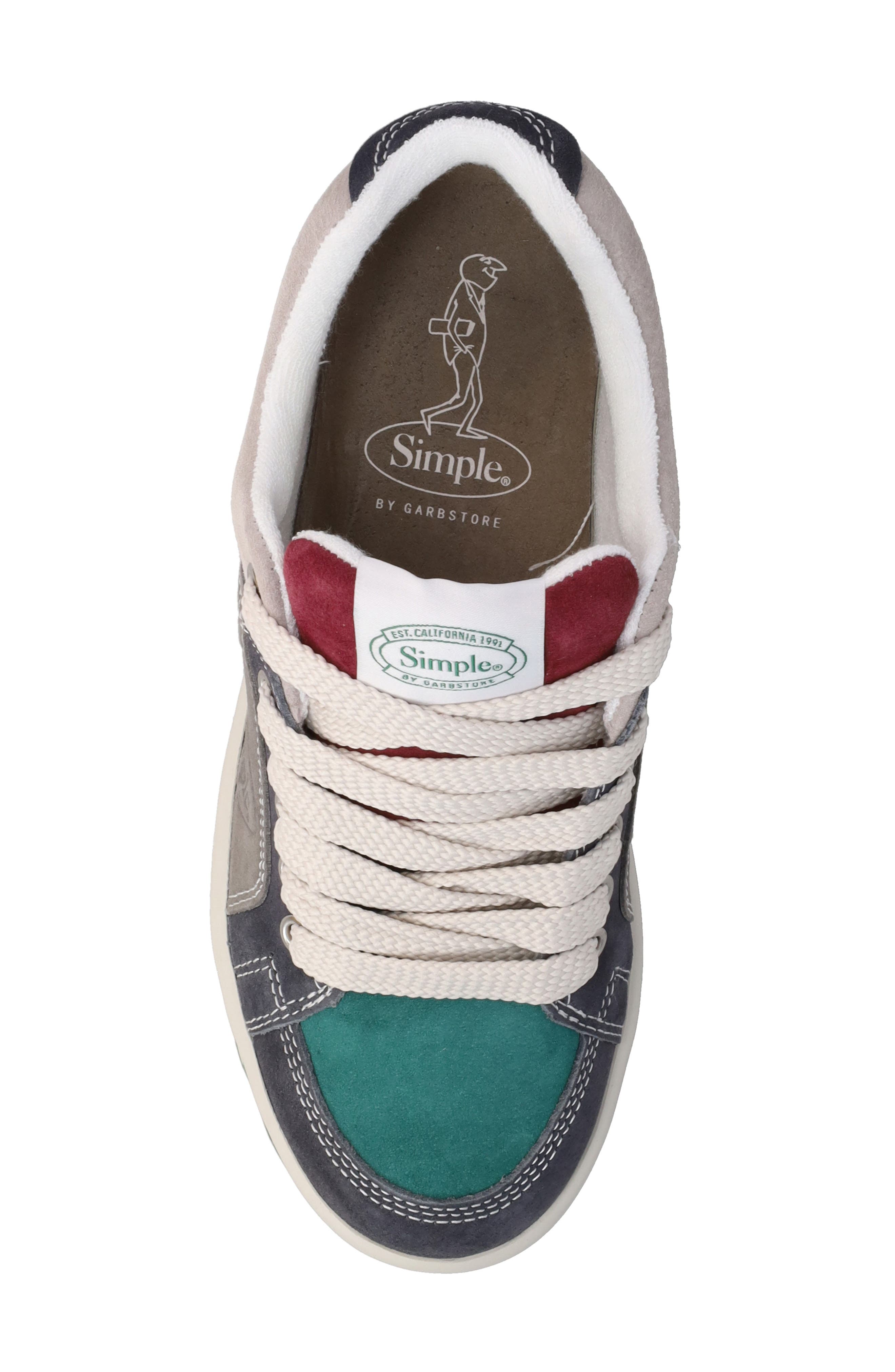 OSX Low Top Sneaker, Alternate, color, BLACK MULTI