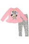  Pink Leopard Peplum