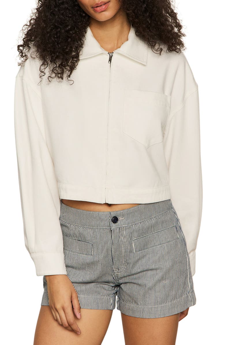 Sanctuary Paperboy Crop Jacket, Main, color, 