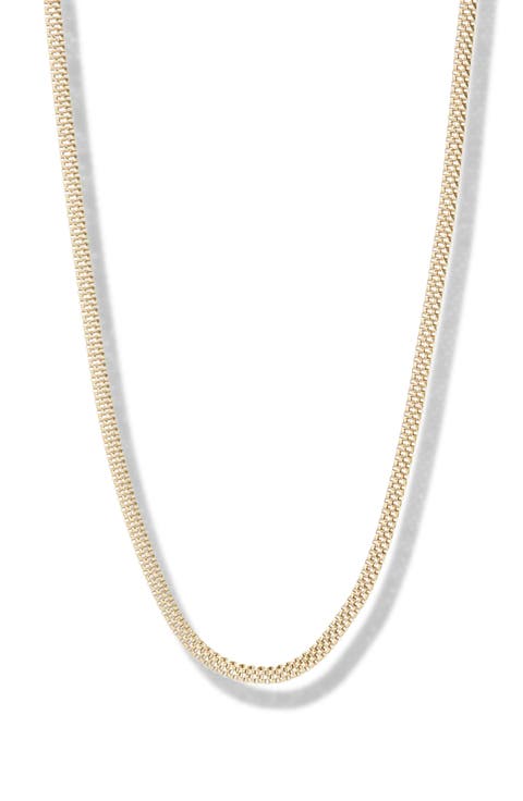 Mesh Chain Necklace