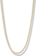 Argento Vivo Sterling Silver Mesh Chain Necklace