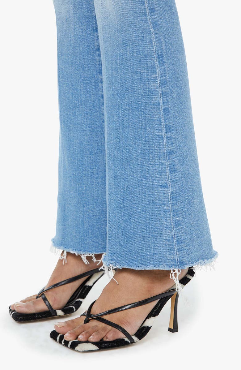 MOTHER Lil Fray Hem Bootcut Jeans, Alternate, color, Satisfy Your Cravings