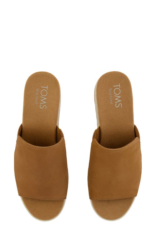 Shop Toms Diana Mule Sandal In Brown