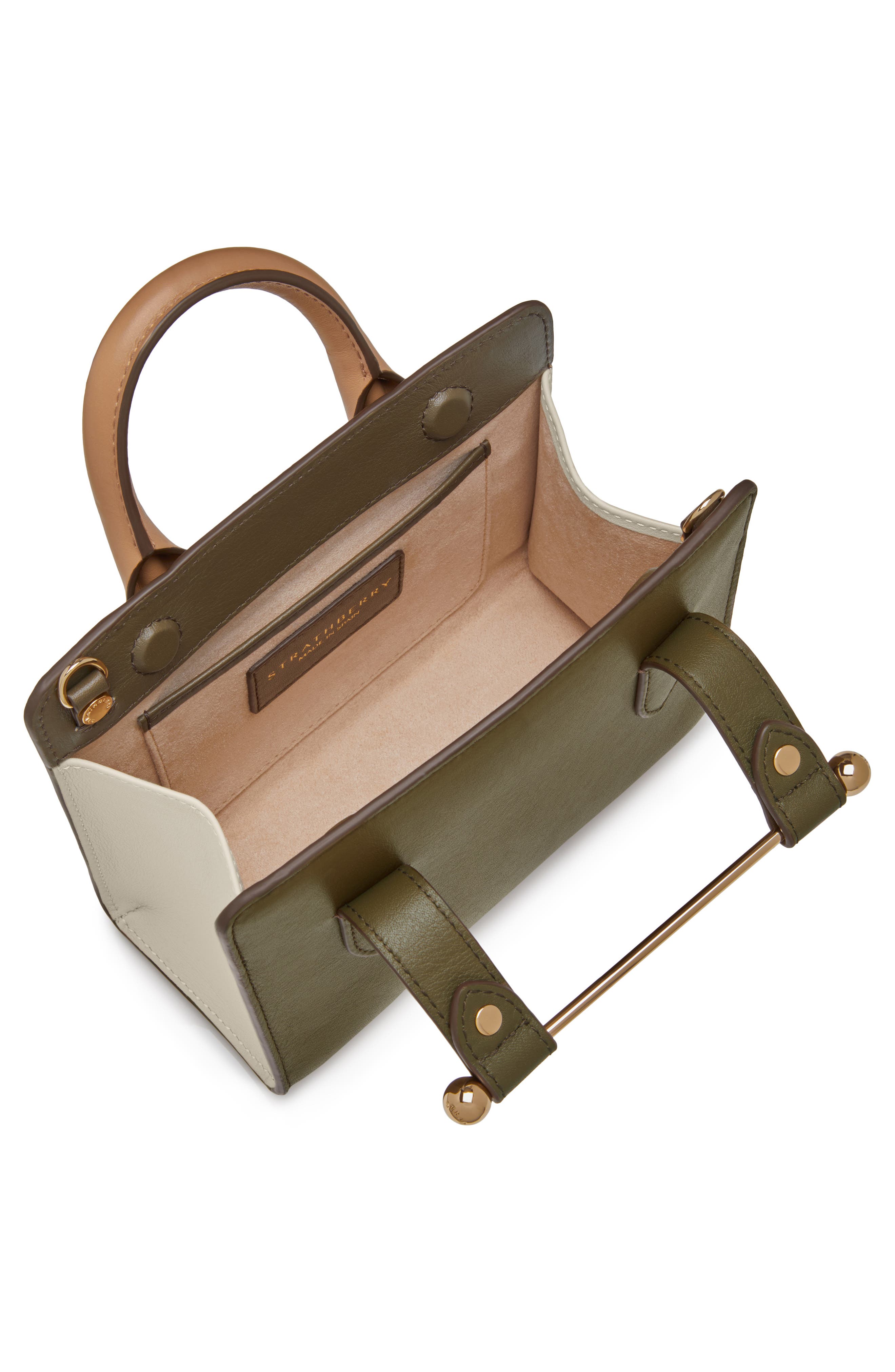 Strathberry Nano Leather Tote, Alternate, color, 