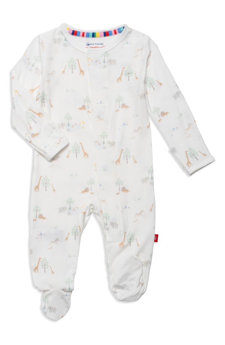 Magnetic Me Serene Safari Footie, Main, color, 
