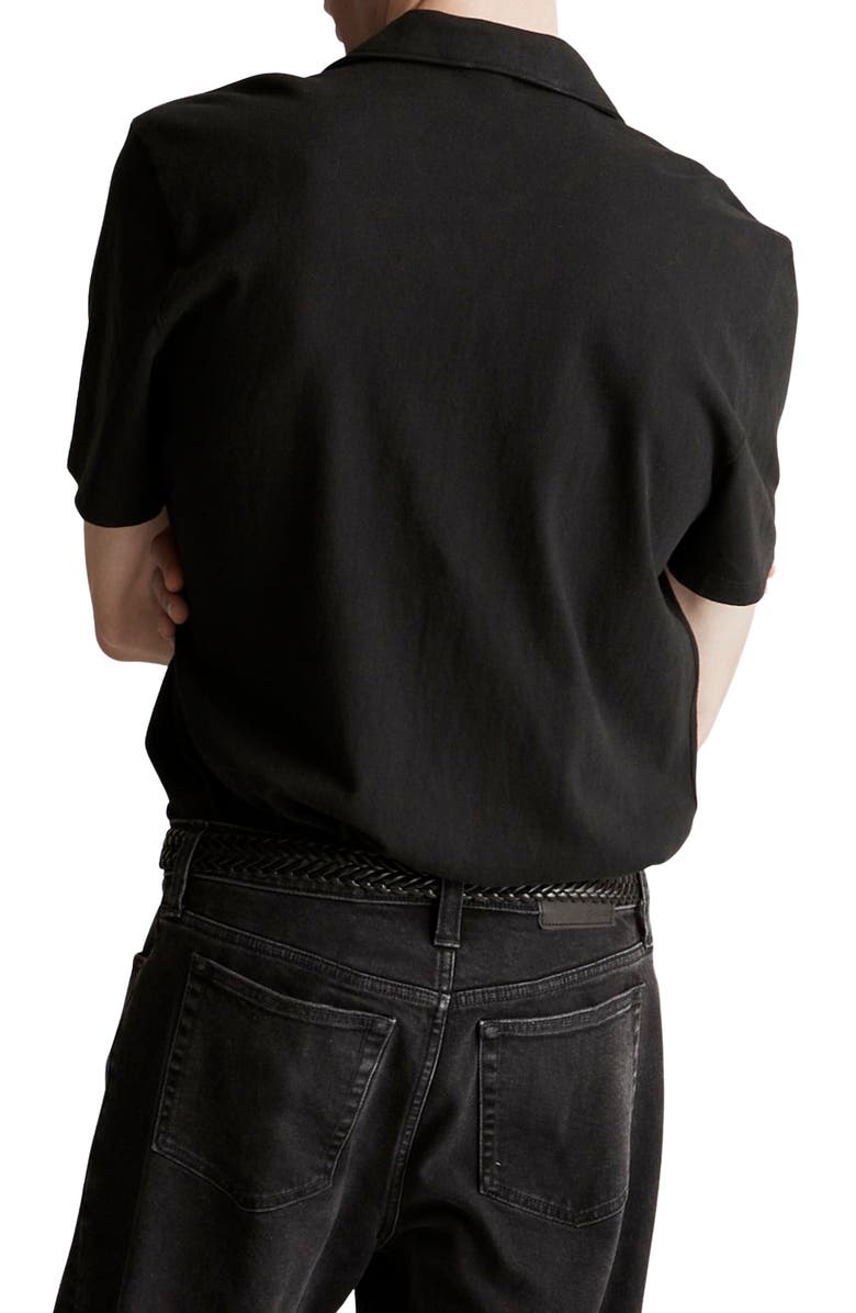 Madewell Knit Easy Organic Cotton Camp Shirt, Alternate, color, 