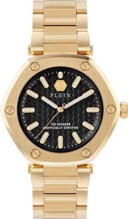 PHILIPP PLEIN The Hexagon Bracelet Watch, 38mm