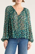 Ulla Johnson Safa Tie Neck Silk Top