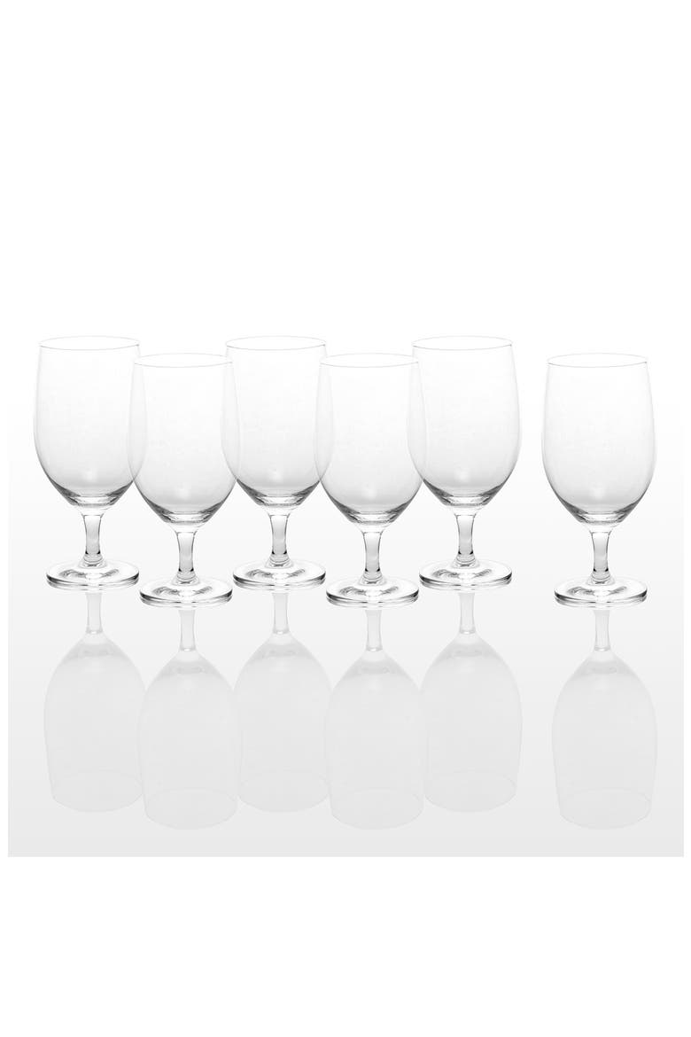 Schott Zwiesel Set of 6 Forté Water Glasses, Alternate, color, CLEAR