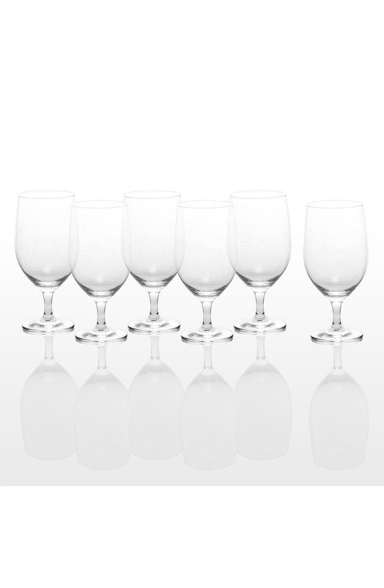 Fortessa Schott Zwiesel Set of 6 Forté Water Glasses, Alternate, color, Clear