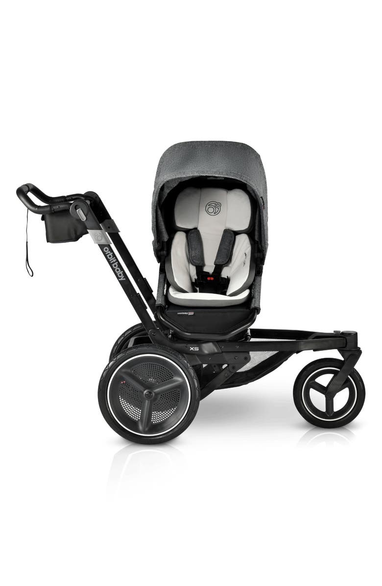 orbit baby<sup>®</sup> Jog & Lounge Bassinet & Stroller Travel System, Alternate, color, Melange Grey/ Black