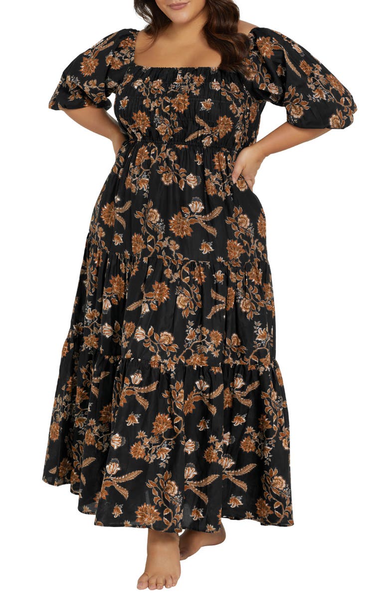 Artesands Chantique Handel Cover-Up Maxi Dress, Main, color, 