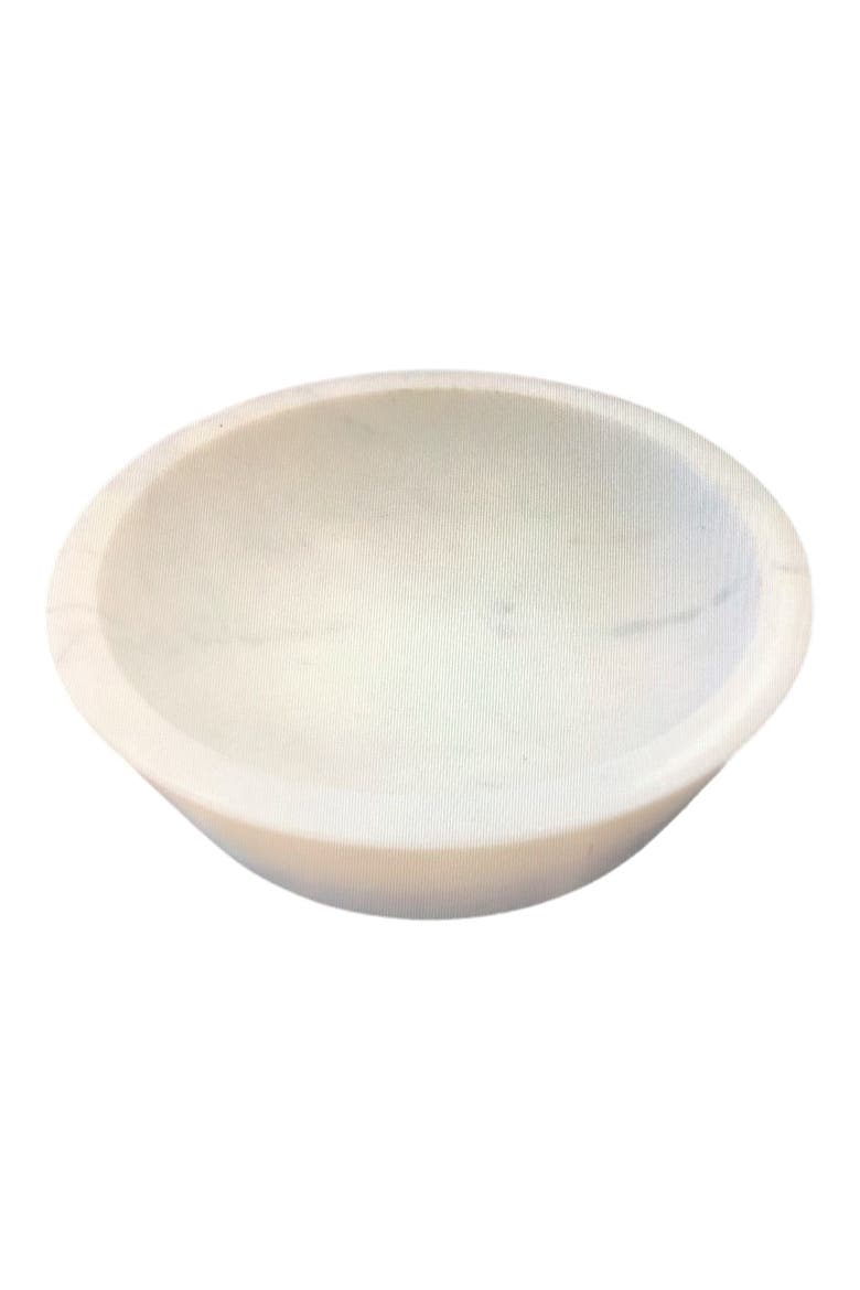 White Marble Bowl, Main, color, WHITE