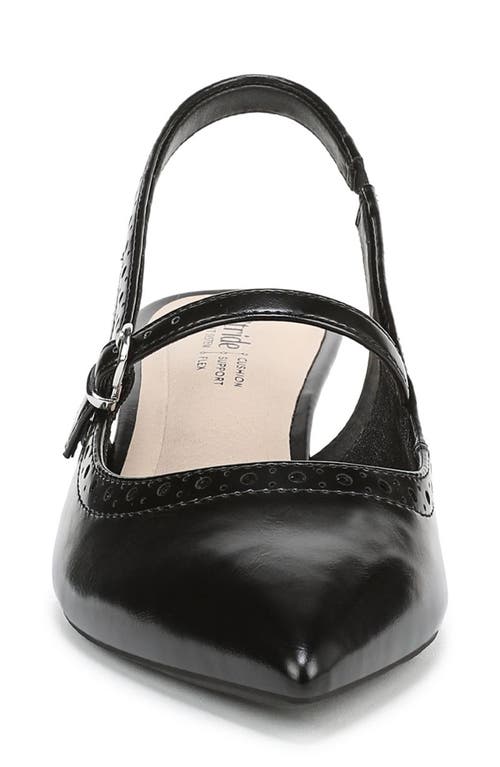 LIFESTRIDE LIFESTRIDE MARILYN SLINGBACK POINTED TOE KITTEN HEEL PUMP 