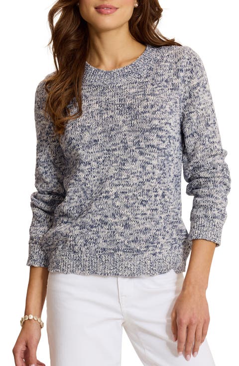 Surf Shore Mouline Jersey Crewneck Sweater