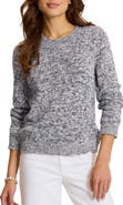 Tommy Bahama Surf Shore Mouline Jersey Crewneck Sweater