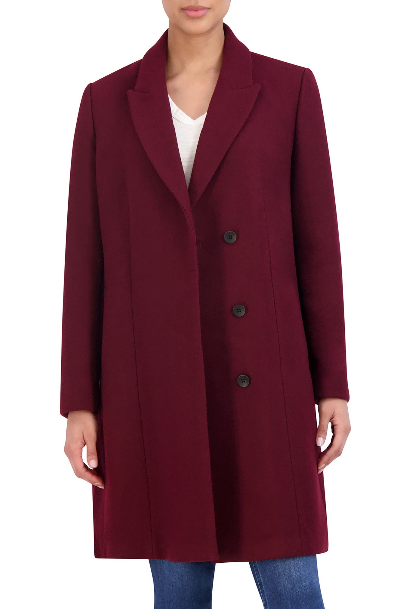 Wool Blend Coat