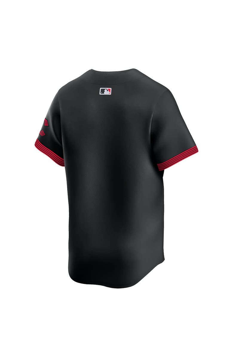 Nike Men's Nike Black Cincinnati Reds City Connect Limited Jersey, Alternate, color, 