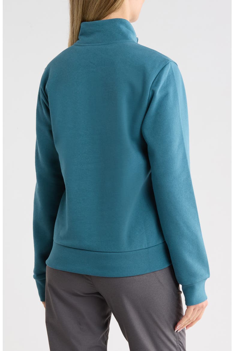Evolution Simple Dome Quarter Zip Pullover, Alternate, color, SPACE